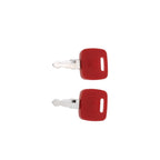 2 Ignition Keys RE183935 RE71557 for John Deere Tractors Sprayer Loader Combines
