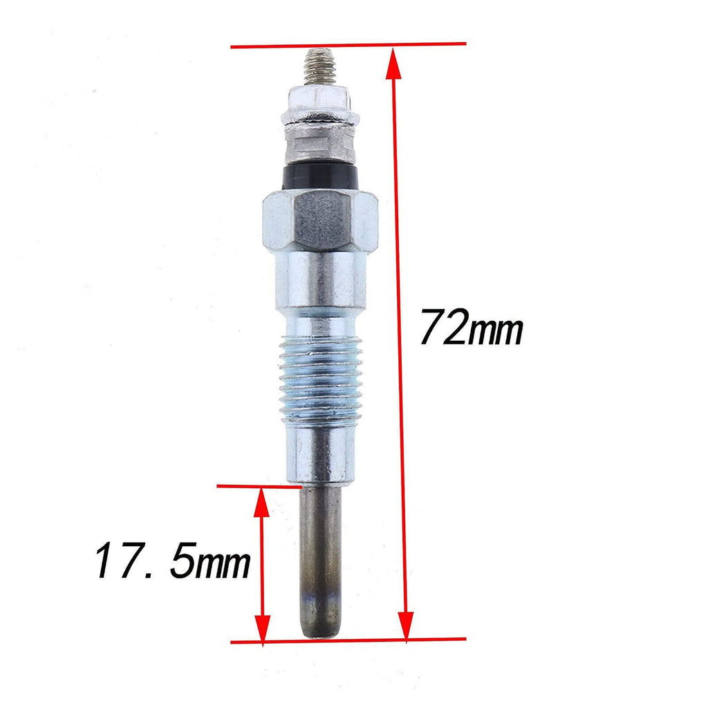 3P Glow Plugs for Massey Ferguson 1010-1035 & John Deere Kubota Tractors