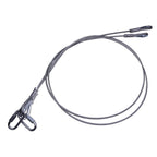 2x Gorilla Trailer Gate Lift Cables with EZ Spring Clips 125542 Replacement