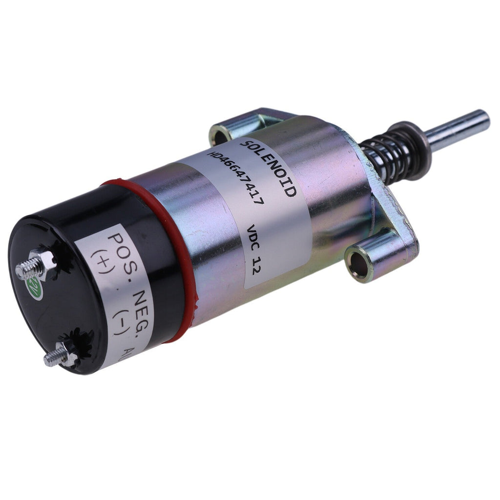 Fuel Shutoff Solenoid 125-5773 12V for Caterpillar 3204 3304 3304B 3306C Engine