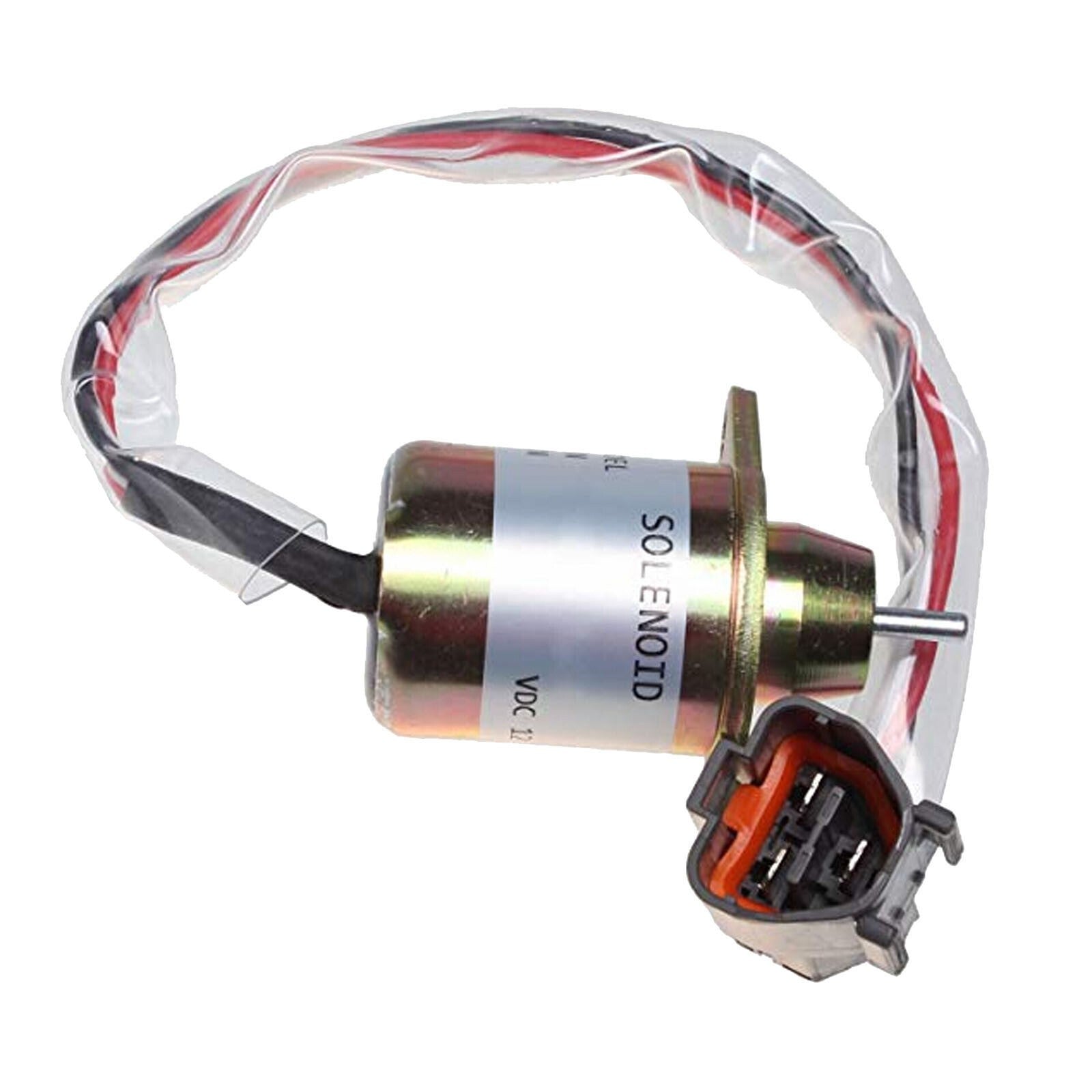 Fuel Shutoff Solenoid YM119233-66511 for Komatsu PC12R PC15R 2D68E 3D68E