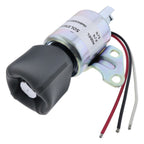 12V Fuel Shut Off Solenoid SA-4899-12 for Kubota D722 D902 Z482 3-Wire Valve