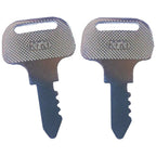 2 Ignition Keys 373-55364-41180 for Kubota F2000 F2100 F2100E F2400 FZ2100