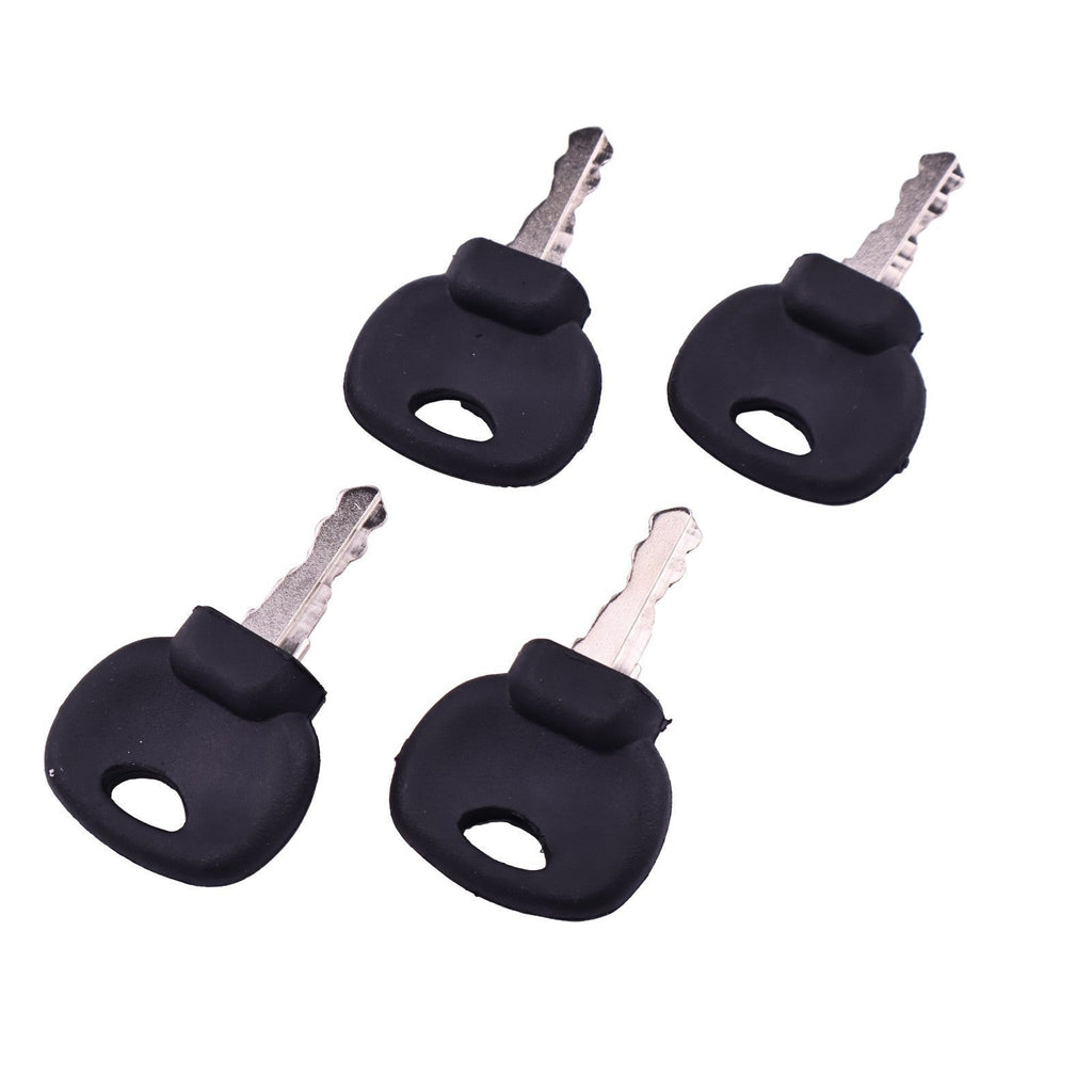 4x Ignition Keys for Moffett New Holland Volvo JCB Heavy Equipment 85804675