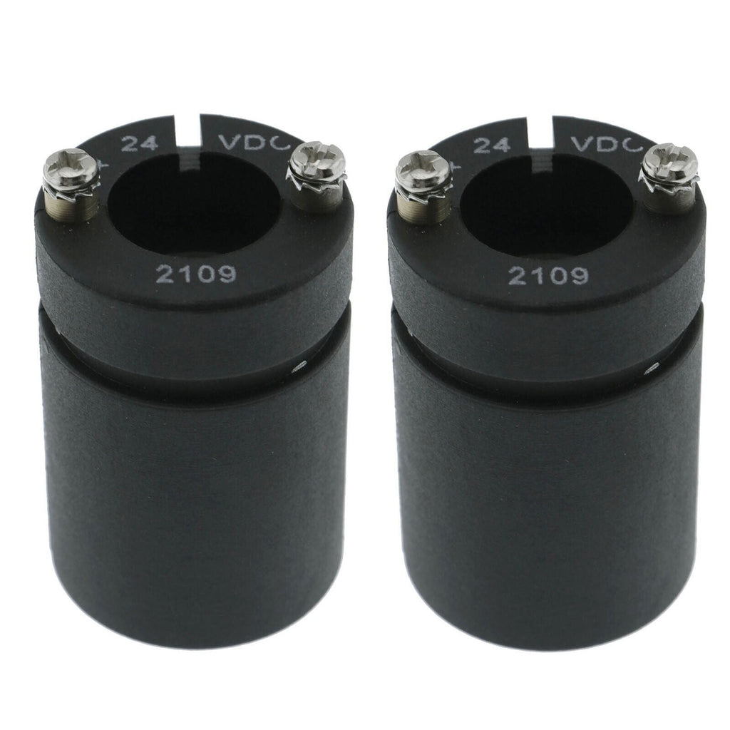 2x 24V Transmission Solenoid Coil 75286969 for New Holland FR120 FR140 FR180