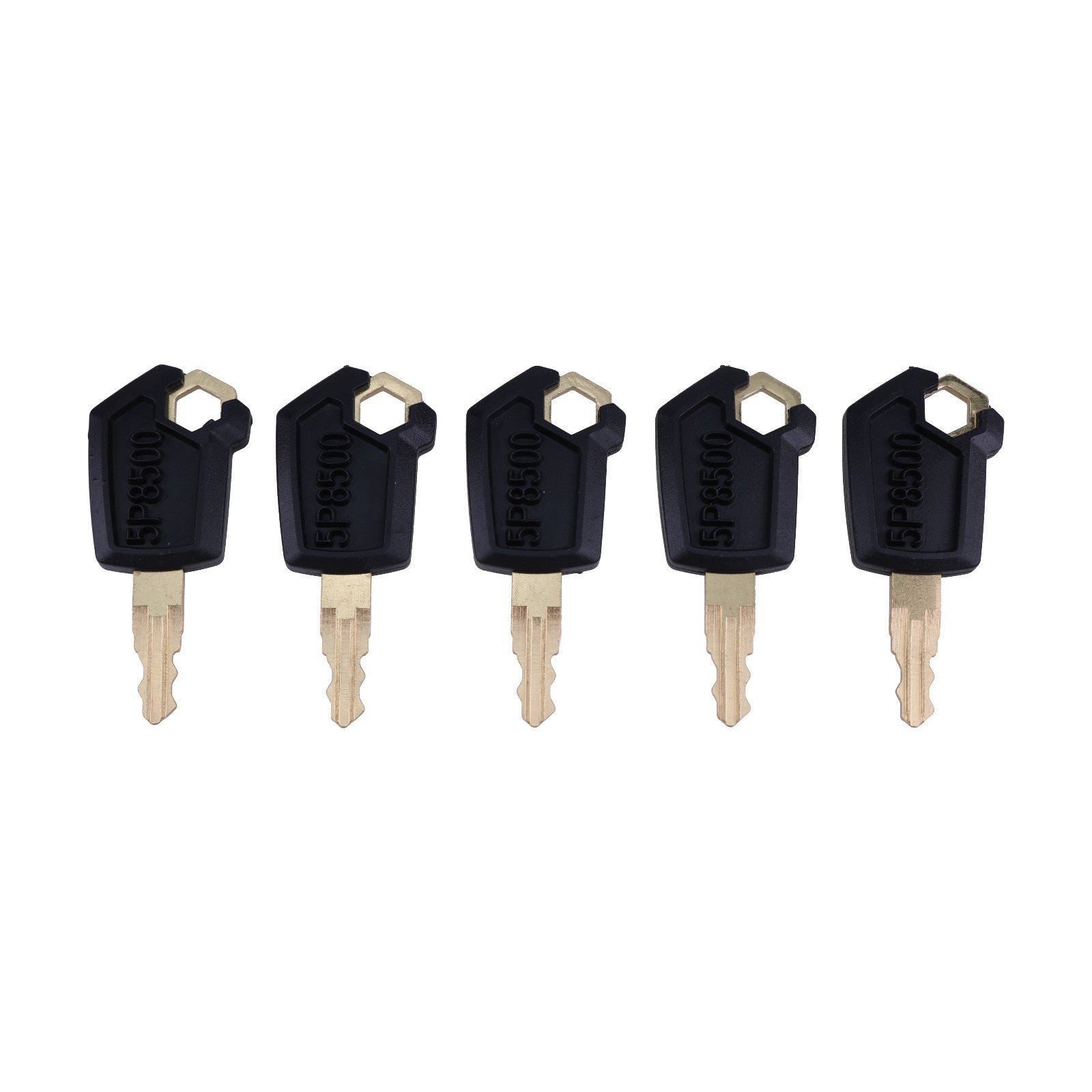 5Pcs CAT Caterpillar Ignition Keys 5P8500 for Heavy Equipment Loader Grader