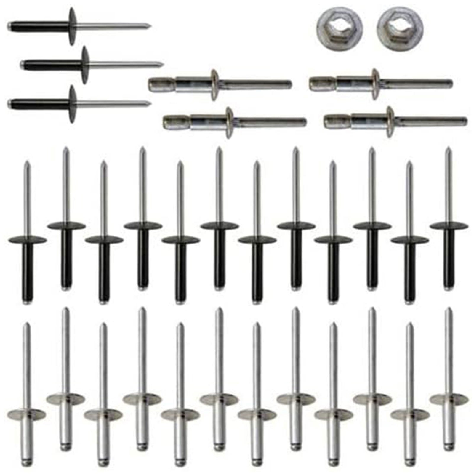 EZGO Freedom Shuttle TXT Body Rivet Kit 750102PKG 608456 Gas Electric Golf