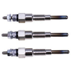 3 Glow Plugs 16851-65510 16854-65510 for Kubota Engines D640 D722 D902 V1205 V13