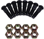 8PCS Wheel Studs & Nuts Kit for Bobcat 533 611 722 S175 S205 S510 S630 S770