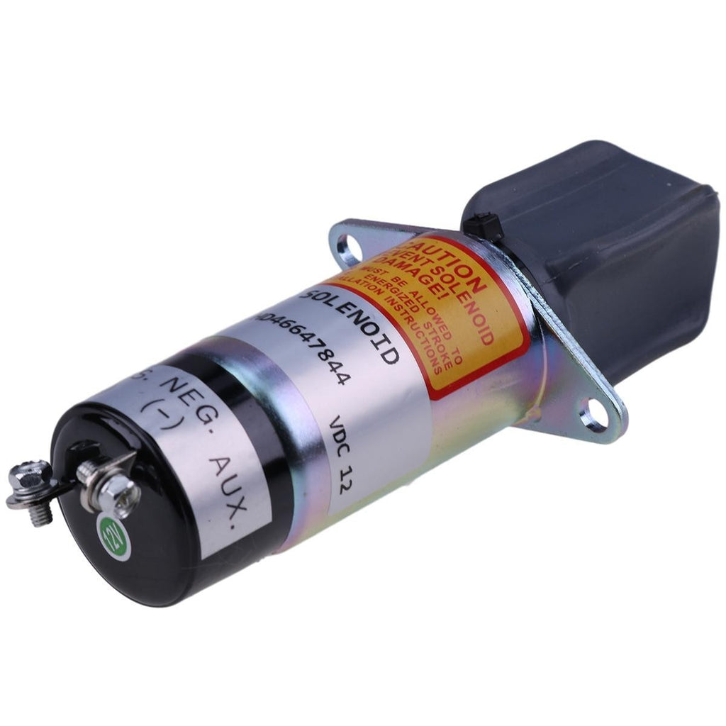 12V Shutoff Solenoid 1504-12A7U1B1 SA-3527-T for Yanmar 3-6 Cylinder Engine
