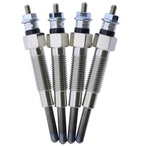 4Pcs Glow Plug 5606-665-7300-0 MM409510 for Bolens G152 G174 Iseki TX1300 TL2100