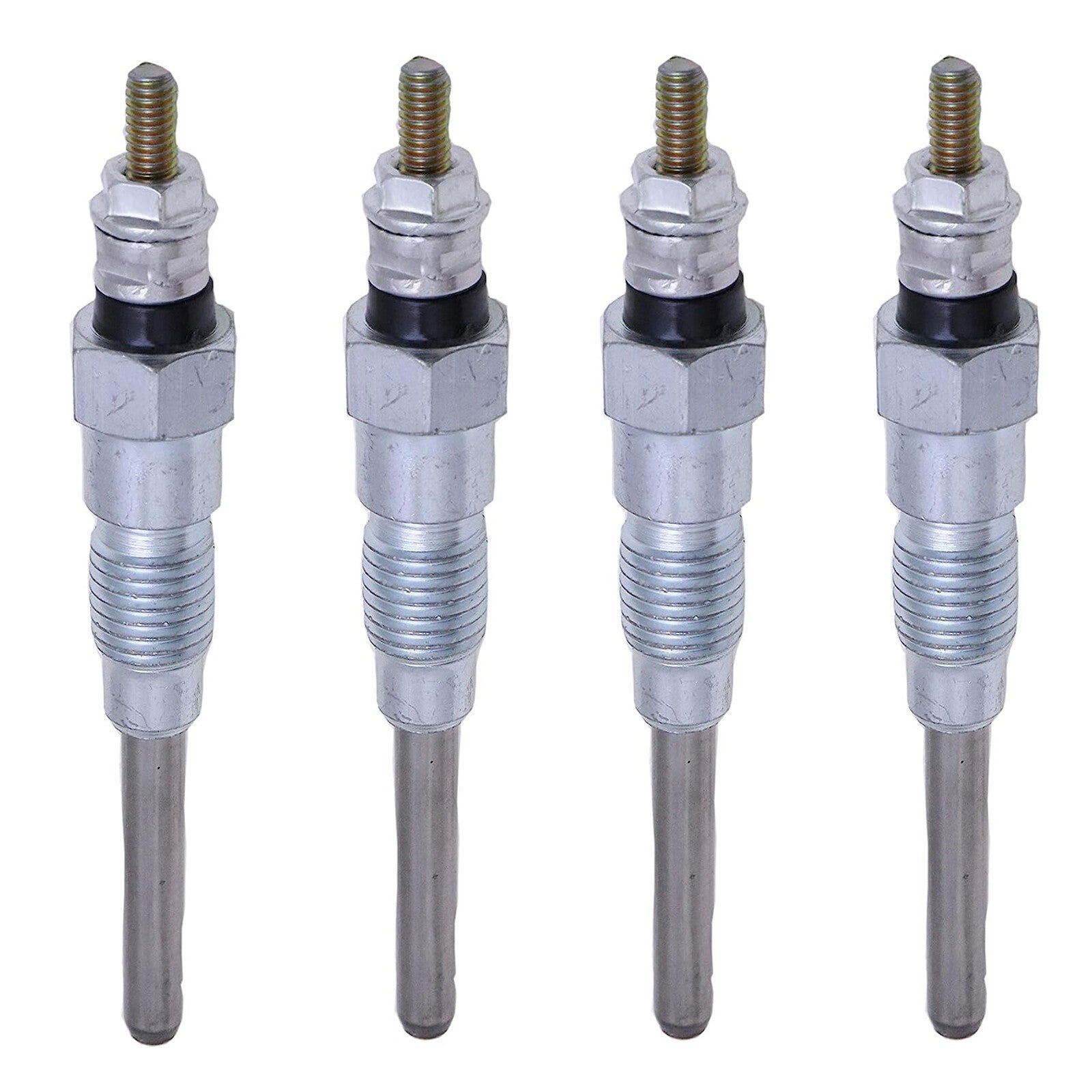 4Pcs Glow Plug 6655233 for Bobcat Skid Steer Loaders 743 751 763 S175 S185