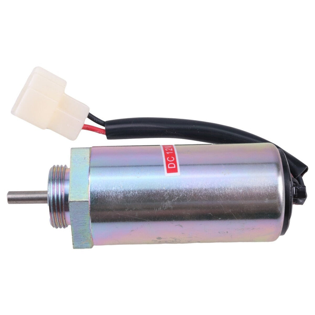 12V Fuel Solenoid 897329-5680 for Hitachi EX50U EX55 ZX55UR EX27U EX35 Excavator
