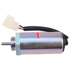 12V Fuel Solenoid 897329-5680 for Hitachi EX50U EX55 ZX55UR EX27U EX35 Excavator