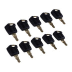 10x CAT Ignition Keys 5P8500 for Caterpillar Excavator Skidsteer Heavy Equipment