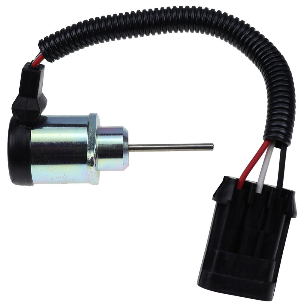 12V Fuel Shutoff Solenoid 1G925-60011 for Kubota V2203 V2403 Bobcat S185