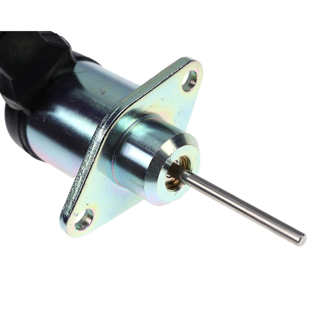 12V Fuel Shutoff Solenoid 1G925-60011 for Kubota V2203 V2403 Bobcat S185