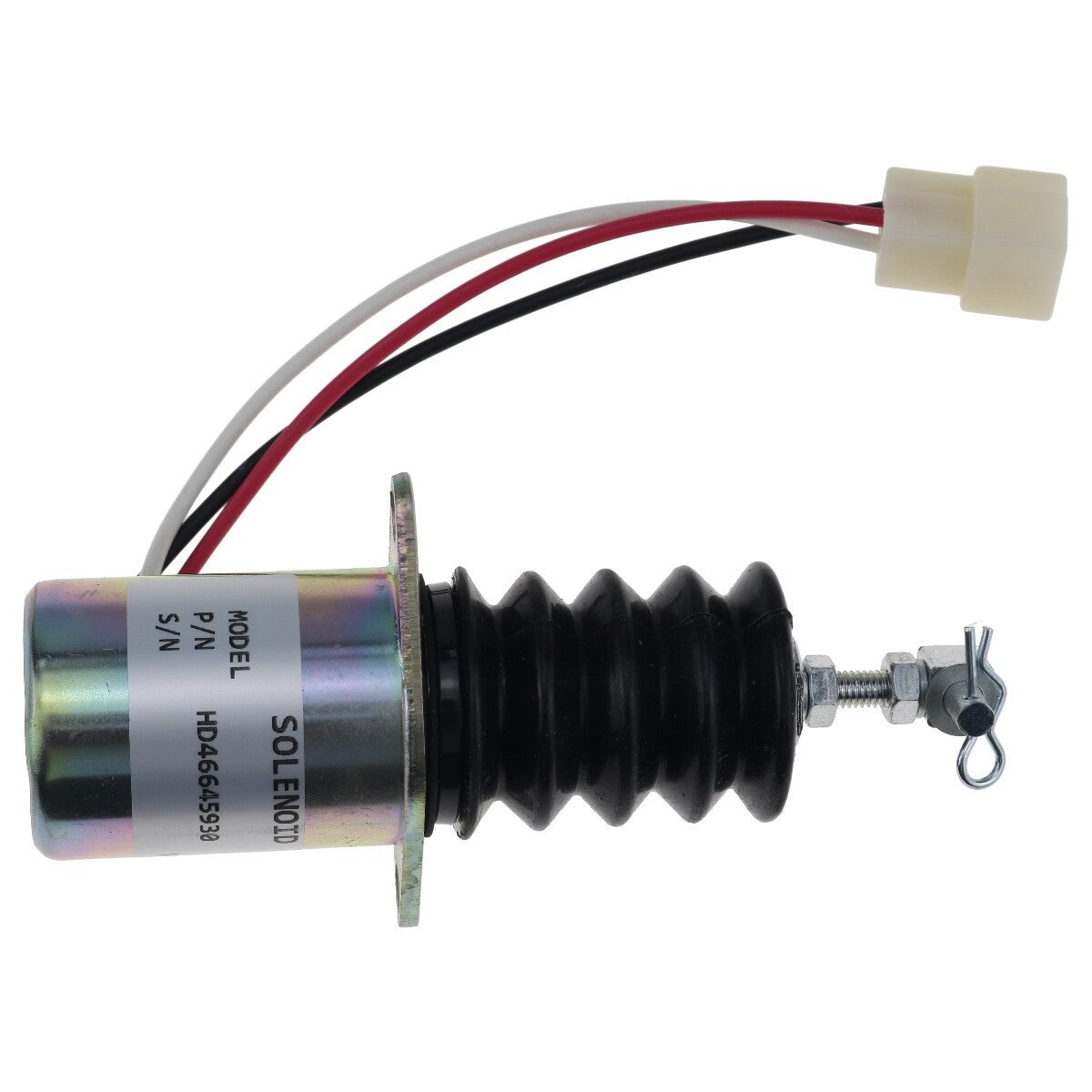 12V Fuel Shutoff Solenoid AM882277 for John Deere 670 770 870 970 Tractors