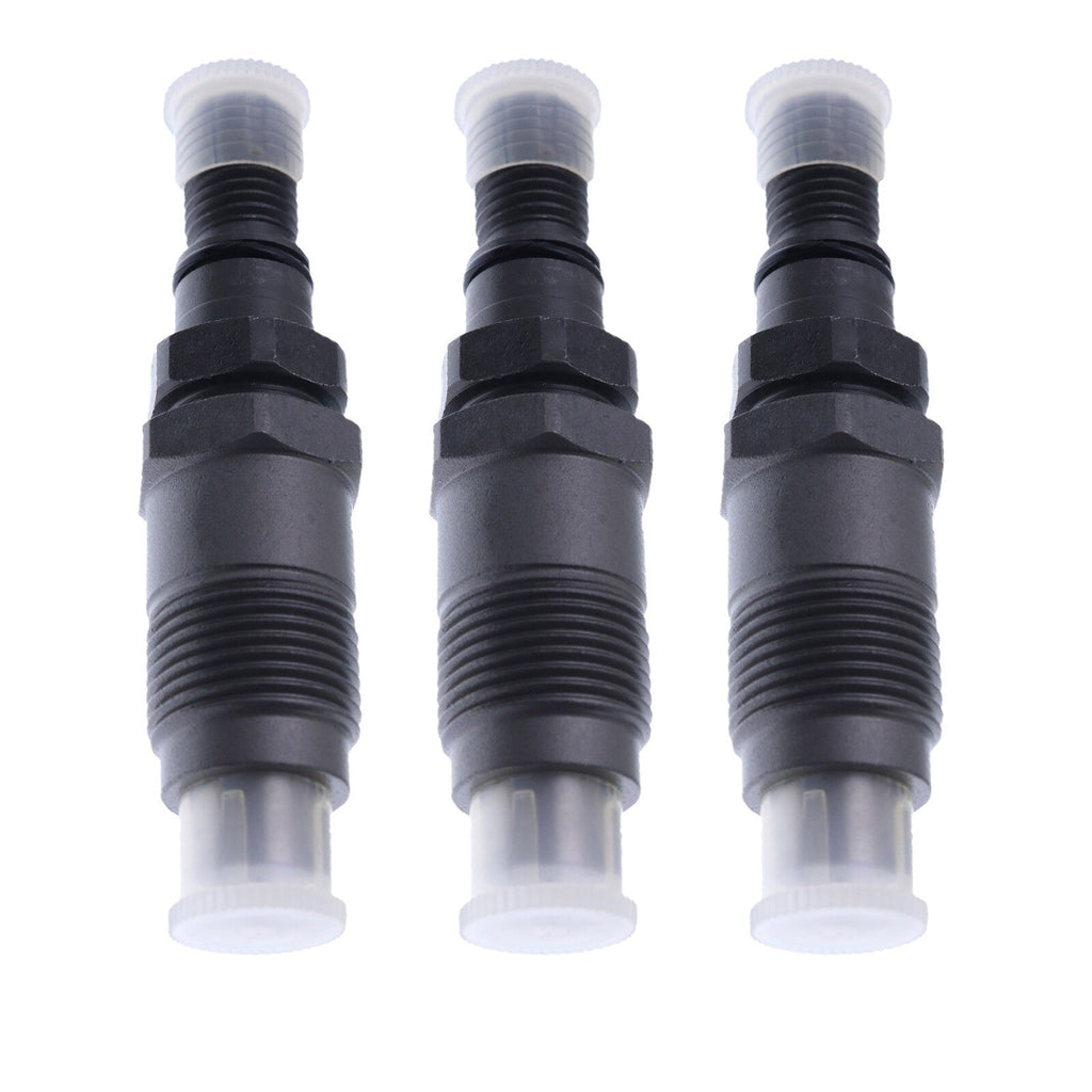 3X John Deere Fuel Injector AM879688 for 4010 4100 4110 415 425 430 445 455