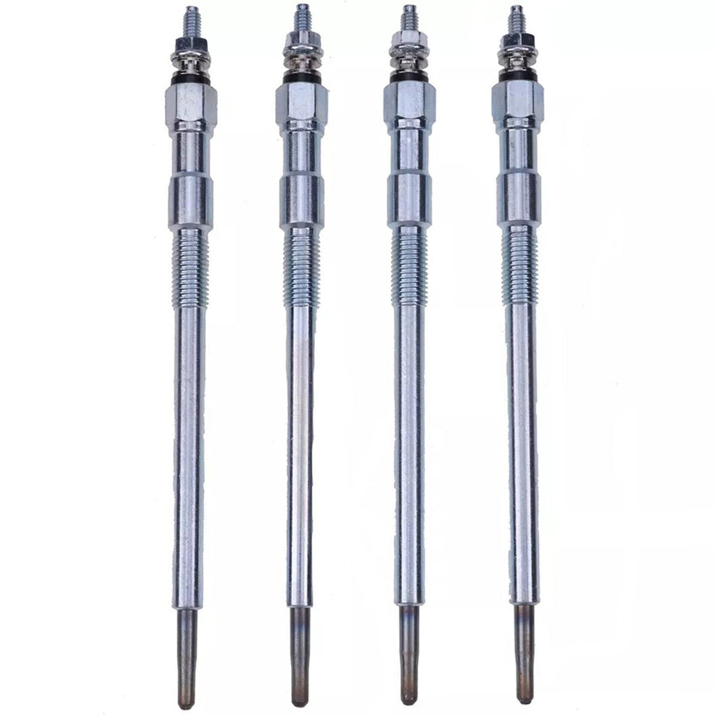 4x Glow Plugs 7008447 7008500 for Bobcat S630 S650 T630 T650 Kubota V3307