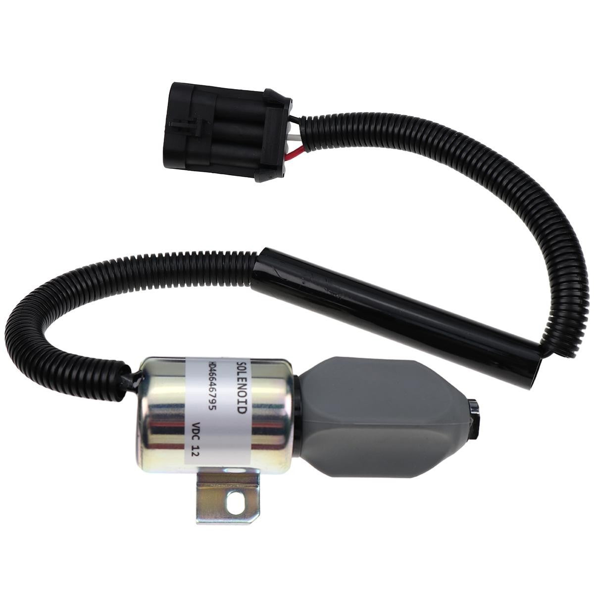 12V Shut Down Solenoid 59184630 RM59184630 for Volvo DD14 DD15 DD16 Compactor