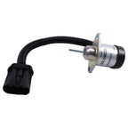 12V Fuel Shut Off Solenoid for Kubota V2607 Engine Bobcat S650 T650 5600 5610