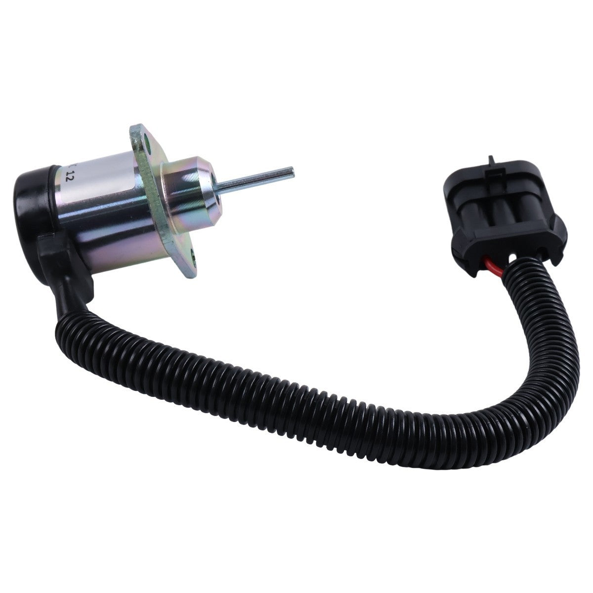 12V Fuel Shut Off Solenoid for Kubota V2607 Engine Bobcat S650 T650 5600 5610