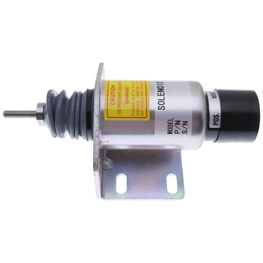 12V Fuel Shutoff Solenoid Woodward SA-2774-12 Stop Solenoid 2001-12F2U1B2A