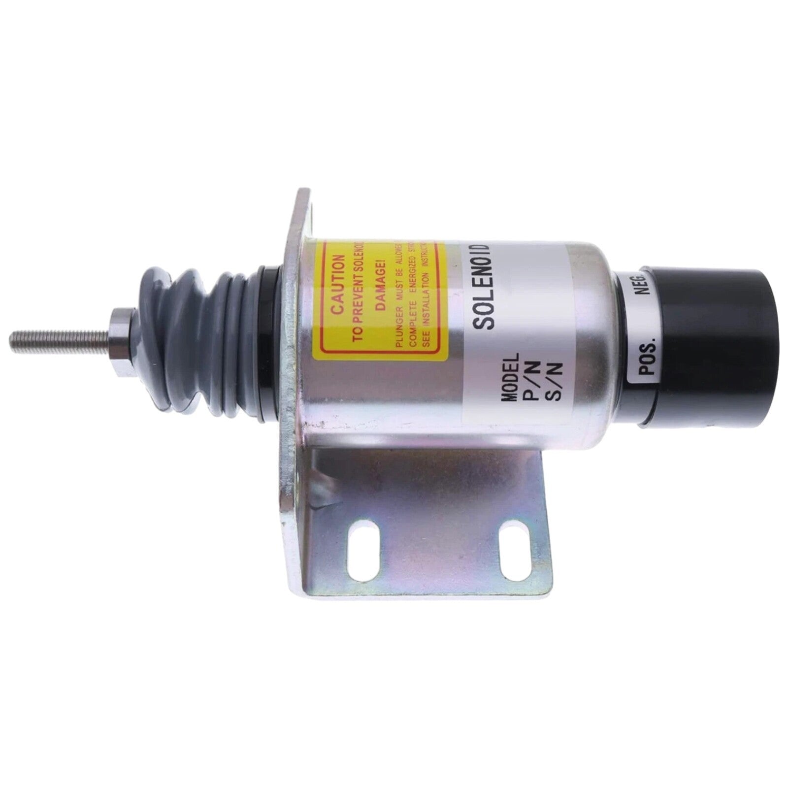 12V Fuel Shutoff Solenoid Woodward SA-2774-12 Stop Solenoid 2001-12F2U1B2A