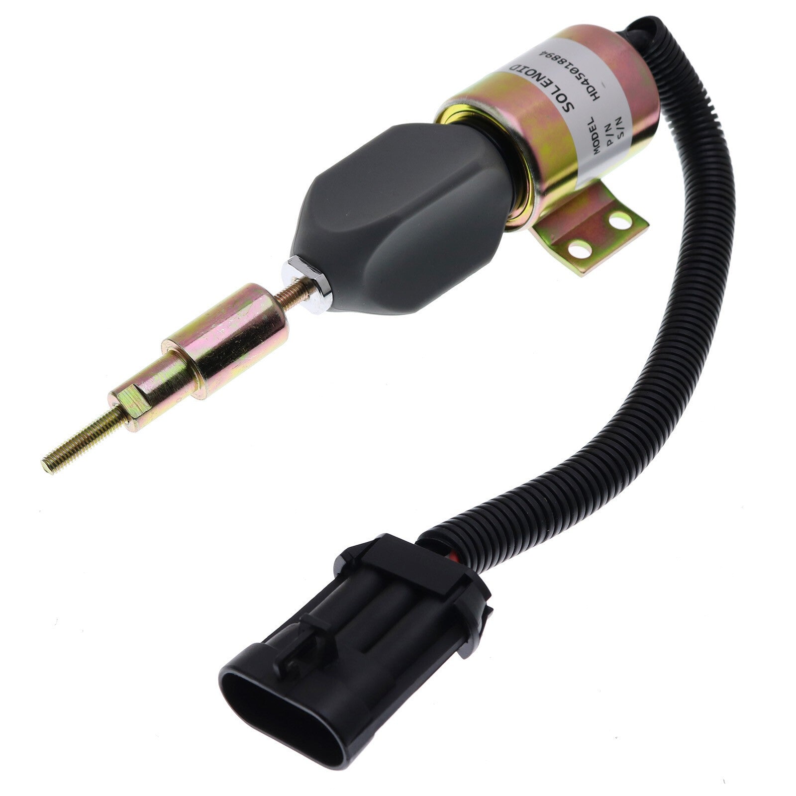 12V Fuel Shutoff Solenoid 1751ES-12E6UC4B1S5 F1HZ-9N392-A Ford 7.8L Truck