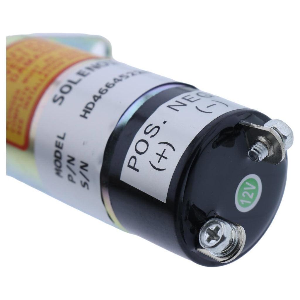 12V Fuel Shut Off Solenoid Valve 1500-2114 1502-12A2U1B2 Woodward Compatible