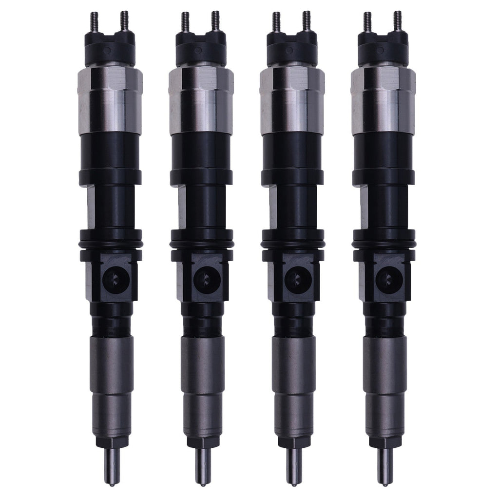 4X Fuel Injector 095050-5050 SE501924 RE516540 for John Deere 4.5L 6.8L Engine