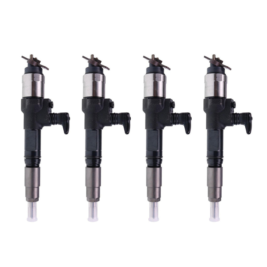 4X Fuel Injector 1J574-53051 095000-9690 for Kubota V3800 V3800D Engine
