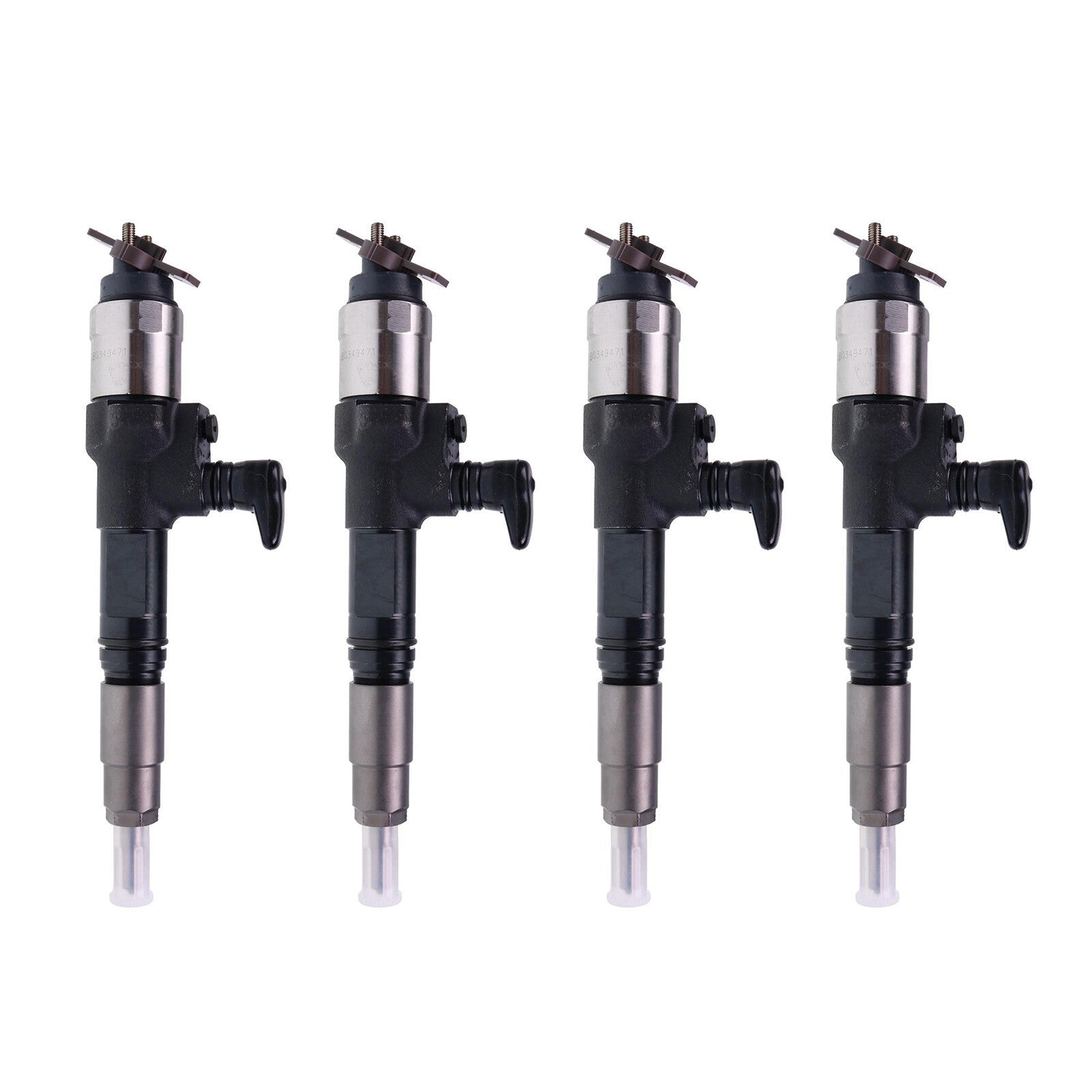 4X Fuel Injector 1J574-53051 095000-9690 for Kubota V3800 V3800D Engine
