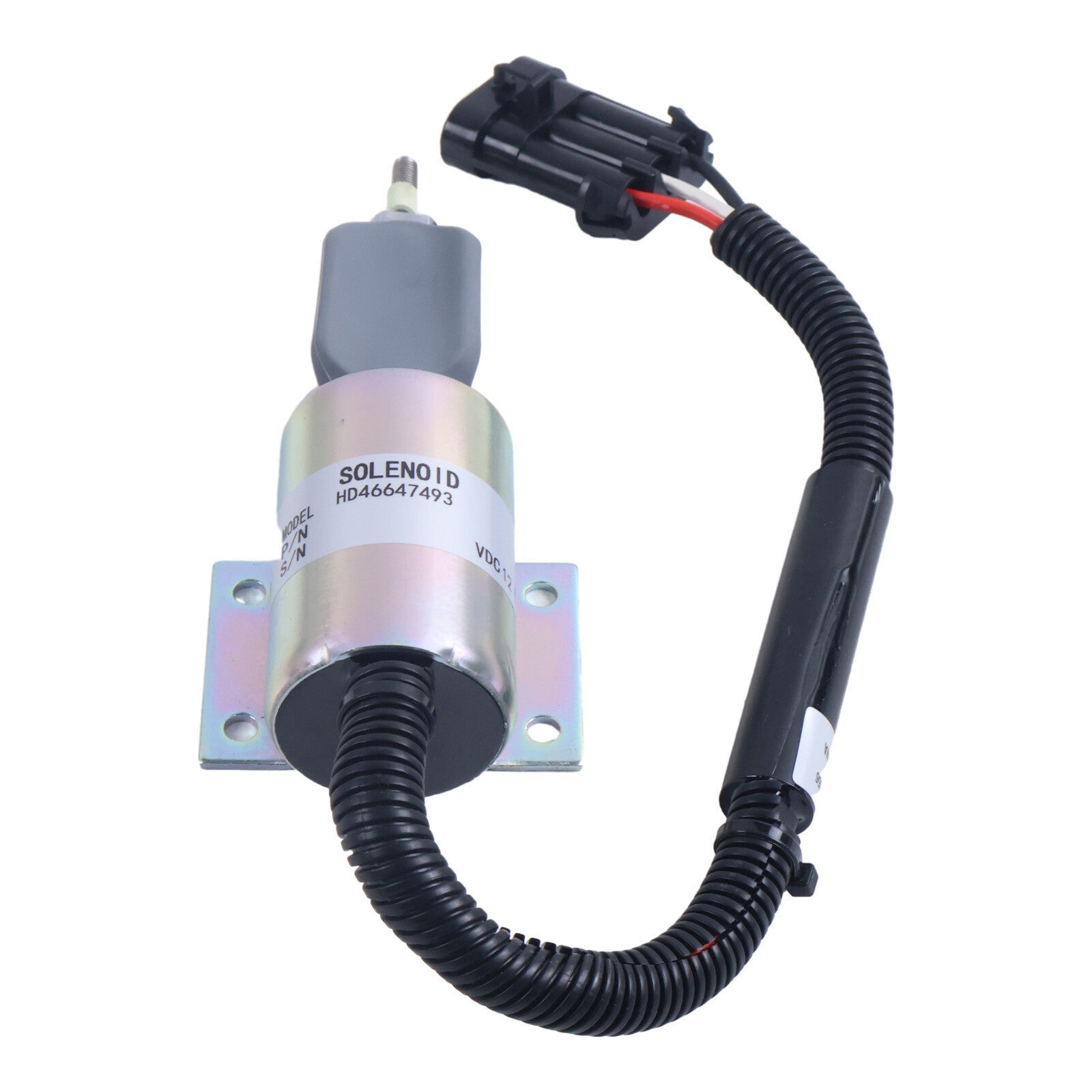 12V Fuel Solenoid 59009134 SA-4532-12 for Ingersoll-Rand DD-130 Compactor
