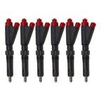 6X Fuel Injectors AR53091 SE500098 SE501107 AR51985 for 4320 4430 4520 4620 7020
