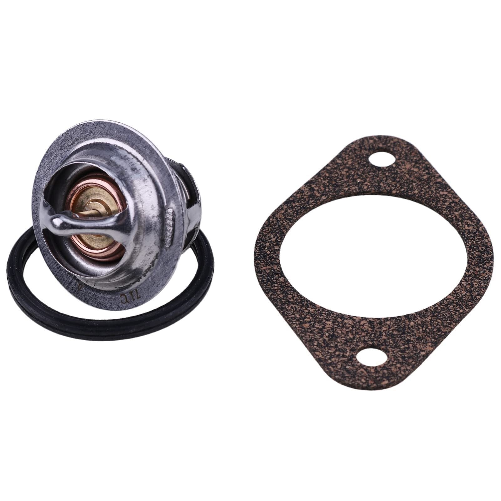 New Thermostat & Gasket 71°C 160°F for Ford New Holland 1720 1920 1715 3415