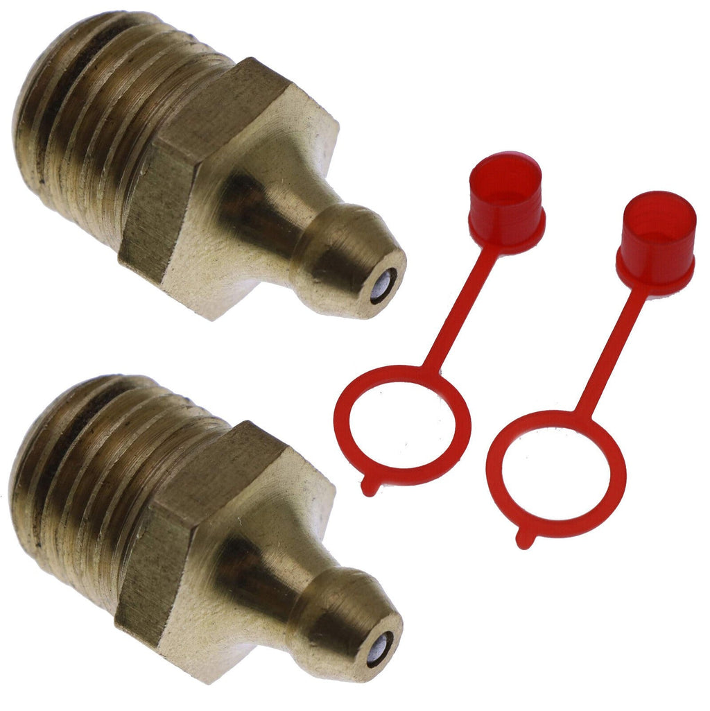 2X Grease Zerk Fittings for Bobcat T140 T180 T190 T200 A220 MT52 MT85 Skid Steer