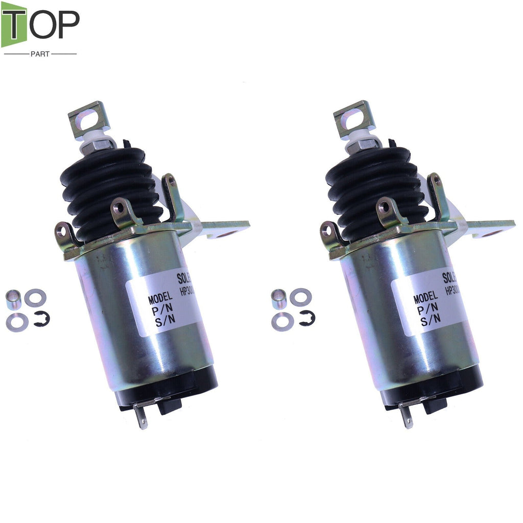 2X 24V Stop Solenoid 0960300150 for Mitsubishi 4DQ SE SQ SS Engine Parts