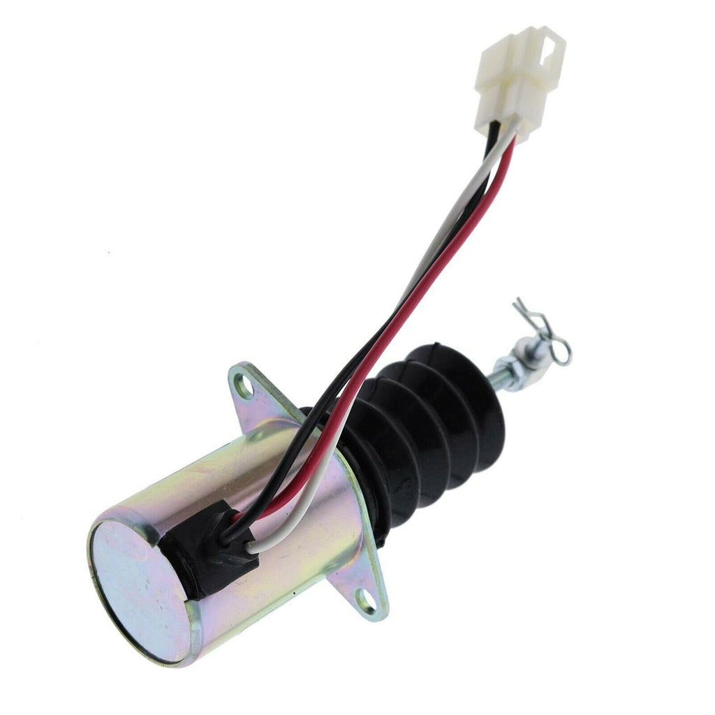 New 12V Fuel Stop Solenoid Valve 119629-66801 for Yanmar 3TNE88 Engine