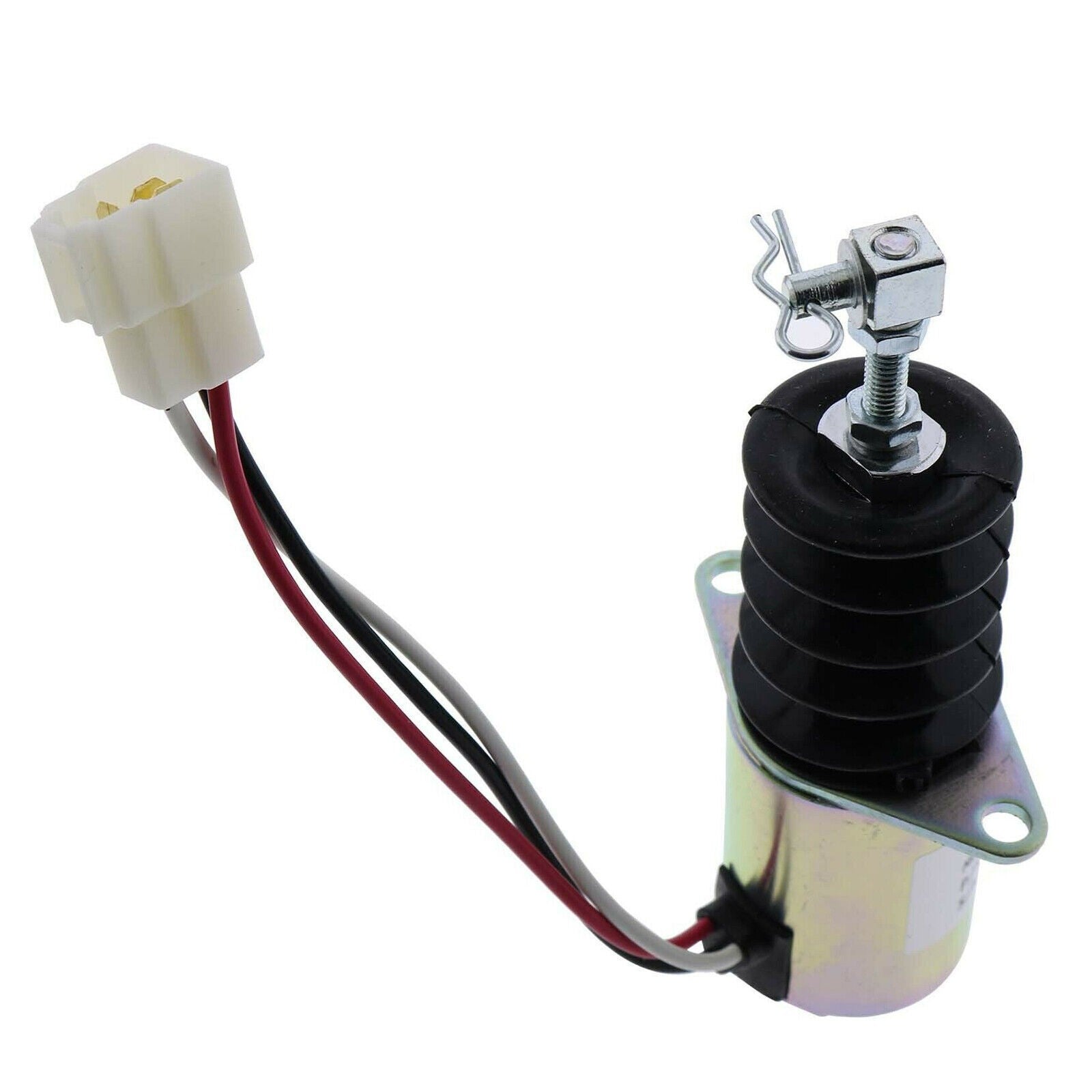 New 12V Fuel Stop Solenoid Valve 119629-66801 for Yanmar 3TNE88 Engine