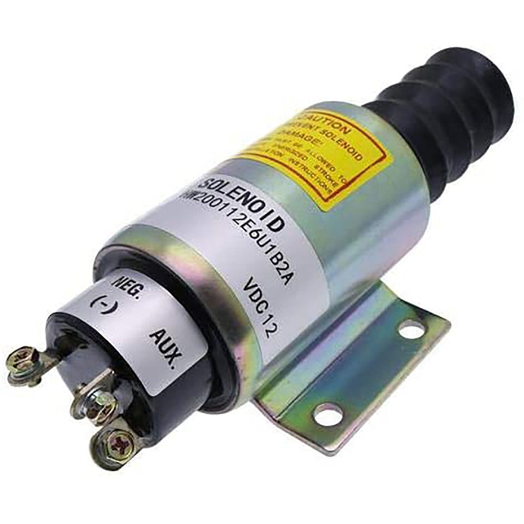 Woodward SA-3069 12V Stop Solenoid for 2000 Series 2001-12E6U1B2A New