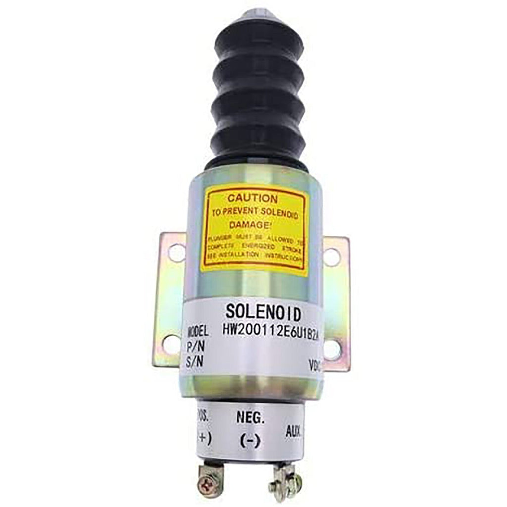 Woodward SA-3069 12V Stop Solenoid for 2000 Series 2001-12E6U1B2A New