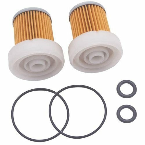 2 PCS Kubota L2501D L2501F Fuel Filters 6A320-59930 6A320-58830 with O-Ring