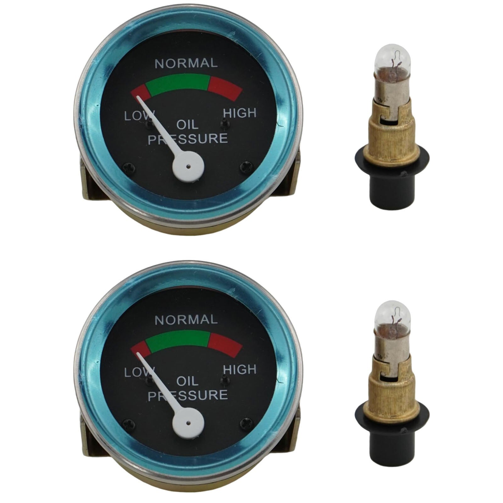 2X Oil Pressure Gauge 504687M91 504687M93 528415M91 for Massey Ferguson 135 150