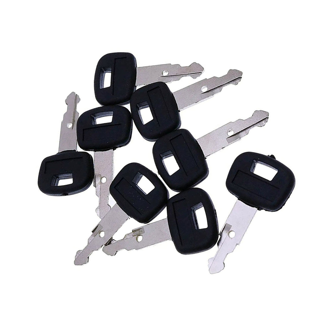 8pcs Ignition Key RC411-53933 RC461-53930 for Kubota KX91-3 KX121-3 KX161-3