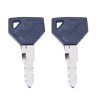 2X Tractor Ignition Replacement Keys 198360-52160 Compatible Set