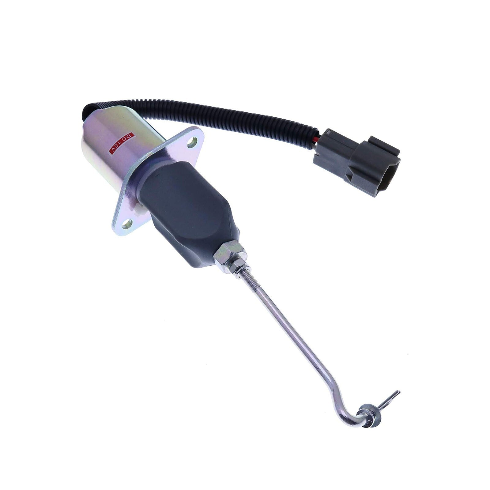 New 32A87-06100 Mitsubishi Ecomat Shovel Stop Solenoid 12V Replacement