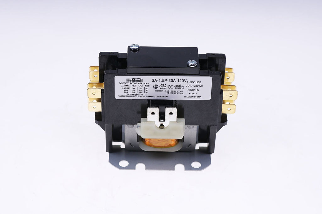 New SA-1.5P 30A 40A 120V Coil Definite Purpose Contactor 1.5 Pole