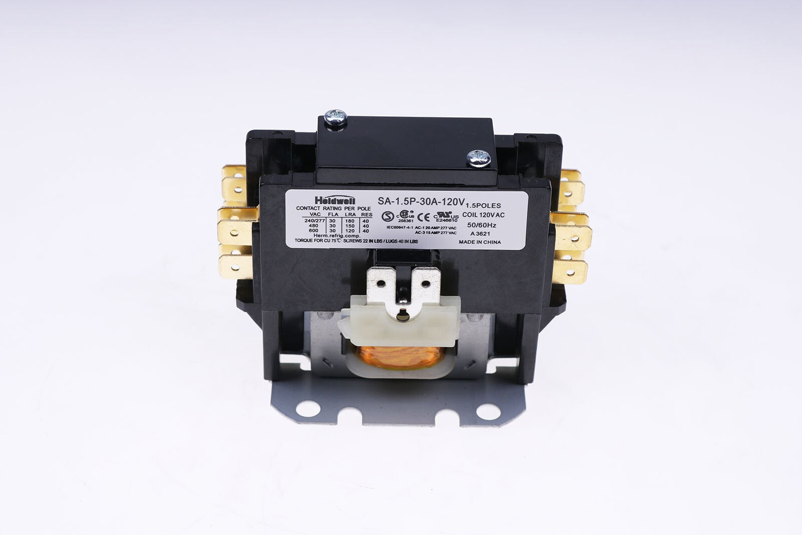 New SA-1.5P 30A 40A 120V Coil Definite Purpose Contactor 1.5 Pole